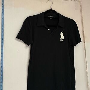 Ralph Lauren Black Textured Knit Top